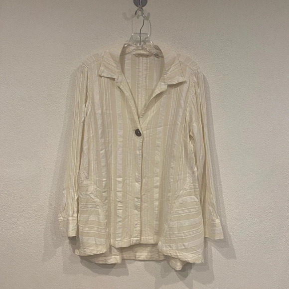 Soft Surroundings Blanca Blouse Size Medium EUC - Picture 2 of 4